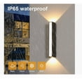 thumbnail image 4 of Lámpara Led De Pared Exterior Arbotante color negro, 4 of 4
