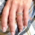 thumbnail image 4 of EOEMY Simple Women Wedding 925 Silver Filled Rings Cubic Zirconia Jewelry Size 6-10-6-Rose Gold, 4 of 8