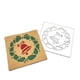thumbnail image 5 of Troquel de corte con estampado de campana de Navidad, plantilla de perforación con hoja, dibujos animados bonitos, 5 of 5