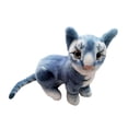 thumbnail image 4 of Cat Plush Doll Kitty Stuffed Animal Throw Cushion Soft Plush Fabric for Children Bedroom Living Room, 4 of 8