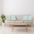 thumbnail image 4 of Ambesonne Aztec Throw Pillow Cover 4 Pack, Pastel Tone Geometric Mexican, 18", Tan Slate Blue, 4 of 5