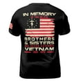 thumbnail image 3 of Custom Name In Memory Vietnam Veteran War Proud American Vet 3D T-Shirt S-5XL, 3 of 4