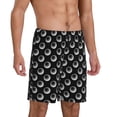 thumbnail image 2 of Bingfone Golf Balls for Men's Short Pajama Pants, Elastic Waist Drawstring Summer Shorts-3X-Large, 2 of 6