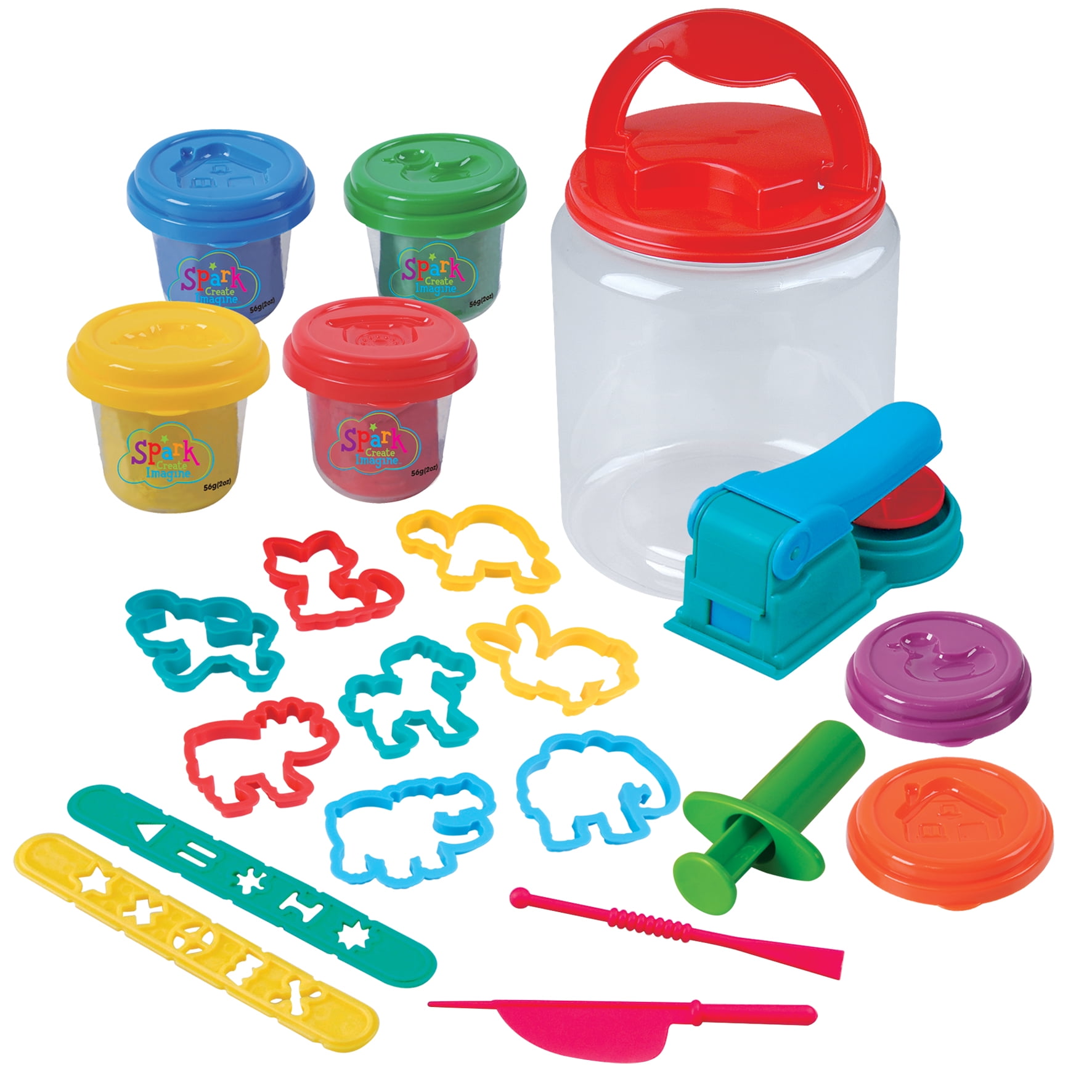 spark dough activity table