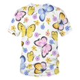thumbnail image 1 of Mode Unisexe T-Shirts Graphiques Papillon Hommes Personnalité Décontractée T-Shirts Imprimés Amusants Tendance Col Rond Manches Courtes Hauts, 1 of 5