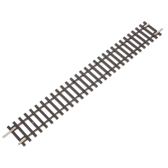 BRIGHTFUFU Railroad Train Track Railroad Track Model Plastic Coffee 1Pack Connectable Tracks for Collectors