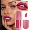 thumbnail image 4 of Lip Glaze 18 Colors Mini Capsule Lip Glaze Velvet Mist Color Non Stick Cup Smooth Matte Capsule Lipstick Waterproof Long Lasting Ladies Gift Cosmetics 4.5Ml, 4 of 8