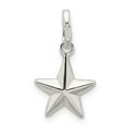 thumbnail image 4 of Auriga Fine Jewelry 925 Sterling Silver Star Charm Pendant for Women(L-18mm, W-12mm), 4 of 6