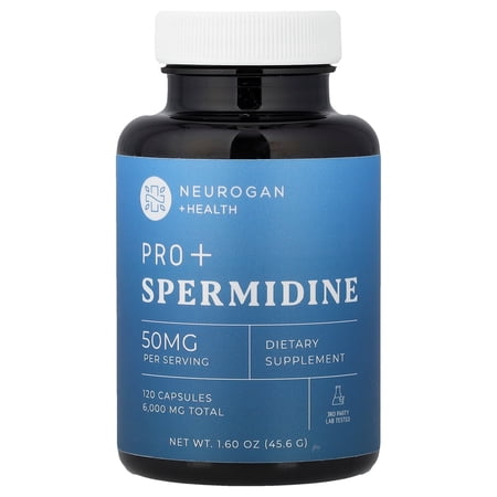 Neurogan Health Pro+ Spermidine, 50 mg, 120 Capsules