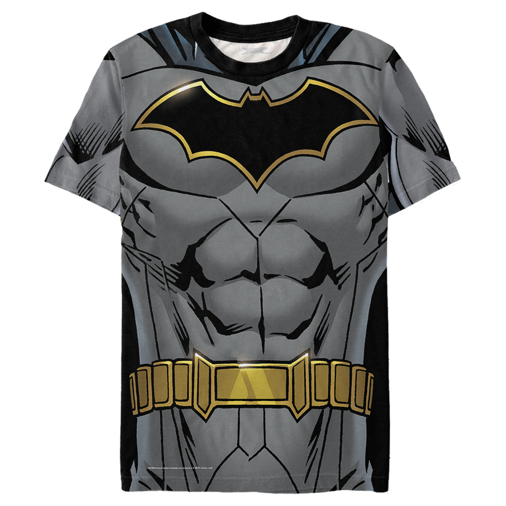 Men's DC Comics Batman Caped Short Sleeve T-Shirt~Halloween/Cosplay Costume