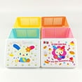 thumbnail image 3 of Sanrio Flower Rabbit Folding Box Storage Box Stationery Storage Desktop Cartoon Cute Sushi Sandwich Microwave PP, 3 of 5