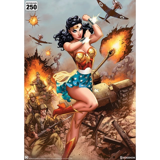 Wonder Woman #750 WWII Art Print - Sideshow Collectibles