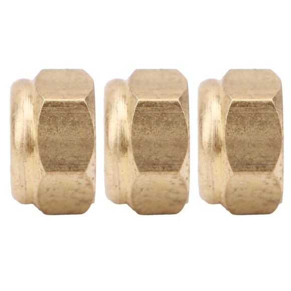 LHCER Copper Nut, Deep Thread Self‑Locking Nut With 50pcs For Industrial Application For Installer