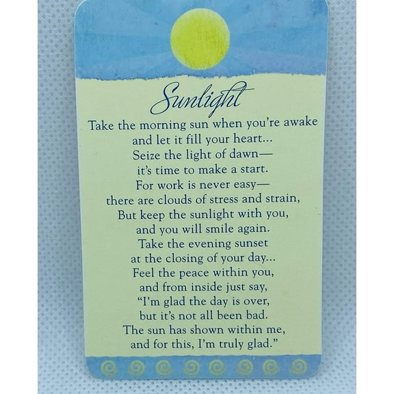 Wallet Cards - Sunlight