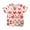 HB15 White, variant on Likimi Valentine'S Day Children T Shirt Short Sleeve Hearts Print Crew Neck Top Breathable Shirt For Girls Size 3-4 Years White