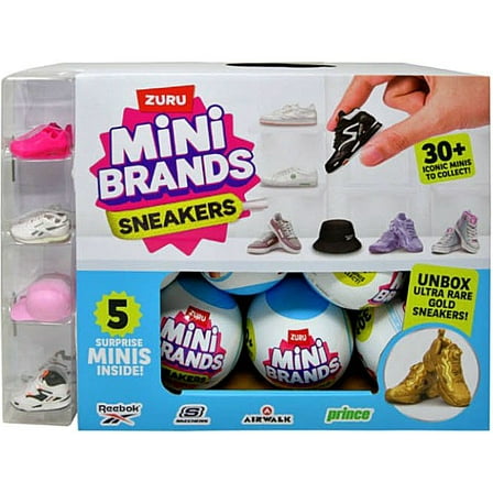 5 Surprise Mini Brands! Sneakers Mystery Box (21 Packs)