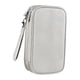 thumbnail image 3 of Organizador portátil para cables de viaje y accesorios. Bolsa de almacenamiento para cargadores. Gris medio, 3 of 9