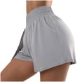 thumbnail image 4 of Ruimatai Women's Workout Shorts 2-Piece Set Breathable Quick-Dry Yoga Running Athletic Shorts Loose Fit Casual Sports Shorts, 4 of 7