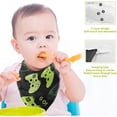 thumbnail image 3 of Retro Joysticks Baby Muslin Washcloths Soft Absorbent Face Towel, Video Controller Pattern Burp Cloths Cotton Bath Wipes 5 PCS Infant Wash Cloth for Newborn Boys Girls 12x12 inches, 3 of 6