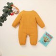 thumbnail image 6 of Gibobby Baby Onesies Comfortable Long Sleeved Crew Neck Bodysuit Color Ribbed 0 3 6 9 12 18 24Months Newborn Jumpsuit Soft Unisex Baby Clothes(0-3 Months,Yellow), 6 of 7