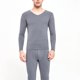 thumbnail image 1 of Jumpingount Conjunto de ropa interior térmica para hombre, engrosamiento de terciopelo, sin costuras, Otoño Invierno, hogar, oficina, ropa interior para Ropa interior Gris claro Jumpingount AP013619-03, 1 of 6