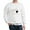 White, variant on - Ace Spades Flush Sweatshirt - Crew Neck Sweatshirt
