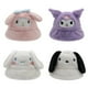 thumbnail image 2 of Anime Sanrios My Melody Cinnamoroll Kuromi Pochacco Kawaii, gorro de pescador de felpa cálido, frío, lindo regalo de Halloween para niñas LIUWENJING unisex, 2 of 2