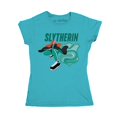 thumbnail image 1 of Playera Fan Army Harry Potter Talla 8 slytherin manga corta azul aqua, 1 of 4