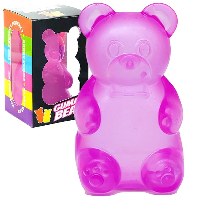 Slow Rising Funny Bear, Sensory Stress Toy, Novelty Plaything, Squishy