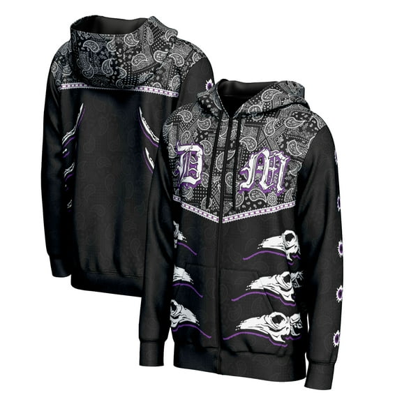 Men's ProSphere Black Dominik Mysterio Entrance Full-Zip Jacket
