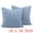 Blue, variant on Unique Bargains 2Pcs Wave Textured Throw Pillow Cover Jacquard Cushion Cases Blue 18"x18"