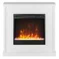 thumbnail image 4 of Evelyn&Zoe 30" White Mantel Fireplace, 4 of 5