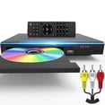 thumbnail image 3 of Portable DVD Player with CD Player for Home & TV - Compact & Multi-Format Disc Player, 3 of 4