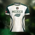 thumbnail image 5 of DXSCSE Mexico Soccer Jersey - 2026 Mexico Jersey Shirt for Soccer Game Fans Army Green S, 5 of 13