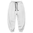 thumbnail image 5 of Boys Harem Jogger Pants Lightweight Loose Fit Sweatpants Elastic Cuff Breathable Summer Bottoms 2-14 Years, 5 of 5