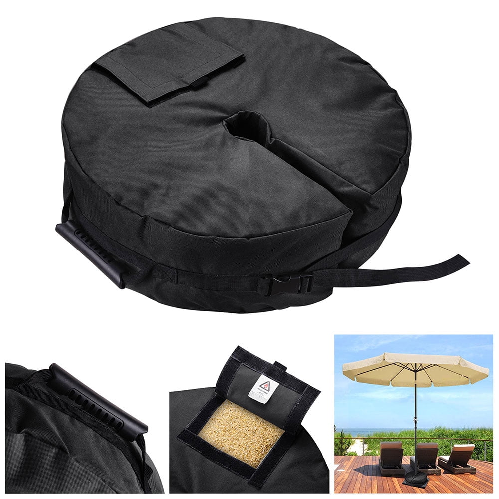 18" Round Weight Sand Bag 600D Canvas for Outdoor Umbrella