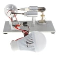 thumbnail image 2 of Modelo Generador de Electricidad Lámpara de lámpara de Cilindro Simple Juguete de Aprendizaje de Ciencia Física para Niños Adultos, 2 of 8