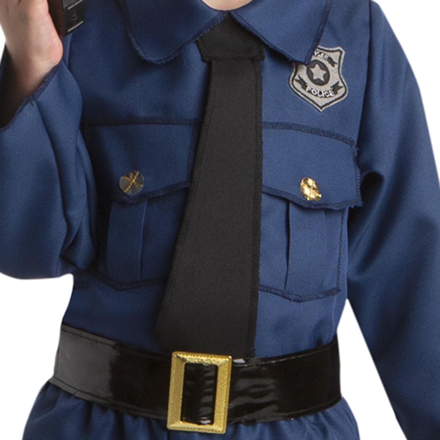Costume de policier minuscule pour tout-petits 3-4T.