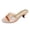 Pink, variant on Pointed Heel Womens Sandals Open Toe Heeled Mules Satin Stiletto Design Comfortable Classic Wedding Elegant Dress Shoes Green Size 9