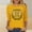 003 Yellow, variant on Women's 3/4 Sleeve Bee & Honeycomb Print T-Shirt Casual Loose Fit Crew Neck Tee Top