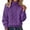 Purple, variant on Comdrip Oversized Sweaters for Women Cable Knit Turtleneck Casual Soft Cozy Long Sleeve Pullover Fall Winter Daily Office Sweaters Beige L
