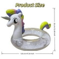 thumbnail image 6 of Extra Large Inflatable Pool Float Unicorn with Glitters Fun Pool Floats Party in Summer Decorations Pool Toys for Adult Kids, 6 of 8