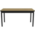 thumbnail image 3 of Correll 24"W x 48"D Deluxe High Pressure Library Table in Fusion Maple, 3 of 5