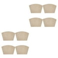 thumbnail image 2 of Injueey 4 Uds manteles individuales de redonda en forma de cuña tejido limpio aislamiento térmico antideslizante cocina Mat restaurante Beige Beige 2Conjunto, 2 of 6