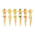 thumbnail image 2 of Tees De Lady Girl, Tees De Divertidos Portátiles De Plástico Atractivos únicos 6PCS Para Campo De, 2 of 7