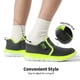 thumbnail image 2 of Zapatillas DREAM PAIRS Luca Slip-on para correr Talle 1 Niño, 2 of 7