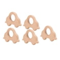 thumbnail image 2 of QIILU Wooden Teething, Wooden Toys Natural Beech For Baby Development For DIY Accessories, 2 of 8