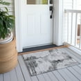 thumbnail image 6 of Addison Rugs Chantille Indoor/Outdoor Transitional Modern Gray Washable Rectangle Rug, 1'8" x 2'6", 6 of 6
