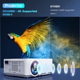 thumbnail image 3 of Proyector PANSEBA Native 1080P 5G WiFi Bluetooth 4K 300", 3 of 8