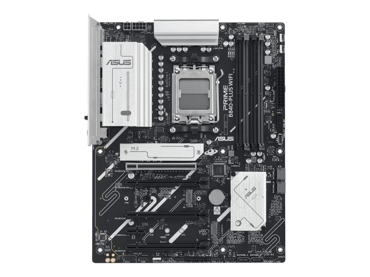 ASUS Prime B840-PLUS WiFi AMD AM5 ATX Motherboard - PRIME B840-PLUS WIFI